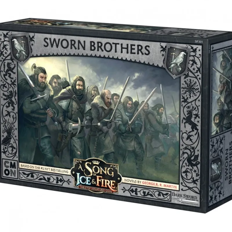 Hot Juego de Miniaturas Hermanos Juramentados de Canción de Hielo y Fuego Juego De Tronos Y La Casa Del Dragón