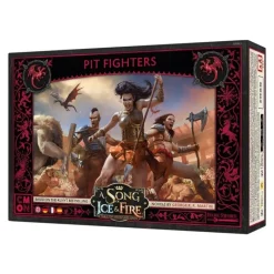 Juegos Juego De Tronos Y La Casa Del Dragón ^Juego de Miniaturas Luchadores de Foso Canción de Hielo y Fuego