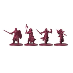 Juegos Juego De Tronos Y La Casa Del Dragón ^Juego de Miniaturas Luchadores de Foso Canción de Hielo y Fuego