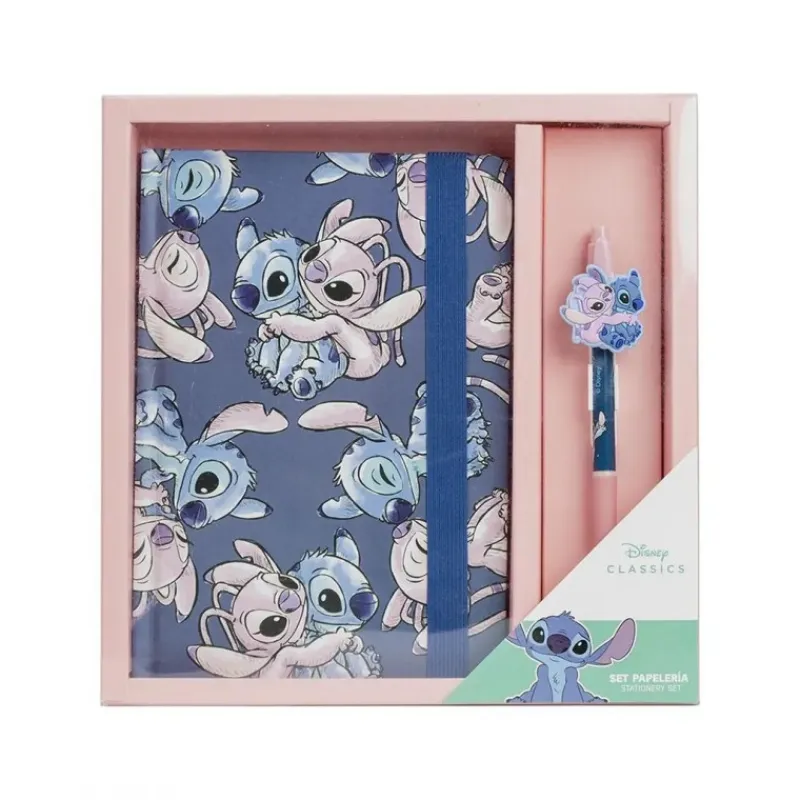 Juego de papelería Stitch y Angel - Lilo y Stitch Películas Y Personajes De Disney ·Lilo Y Stitch
