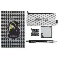 Clearance Juego de papelería Wednesday Miércoles Addams