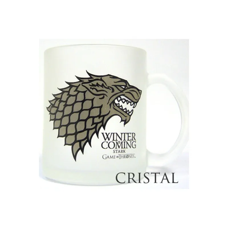 Sale Juego de Tronos Taza Stark Translúcida Juego De Tronos Y La Casa Del Dragón