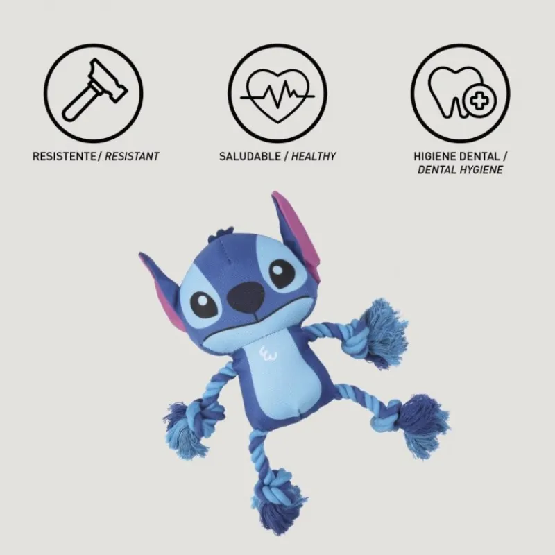 Sale Juguete para Perro Cuerda Stich - Juguetes y Deporte Películas Y Personajes De Disney ·Lilo Y Stitch