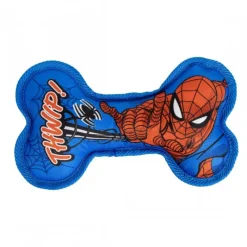 Cerdá Adult Superhéroes Marvel^Juguete para Perro TPR Spiderman de Poliester y TPR