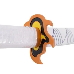 Amont Katanas Funcionales^Katana con Filo Rengoku Kyoujurou Demon Slayer 108 cm