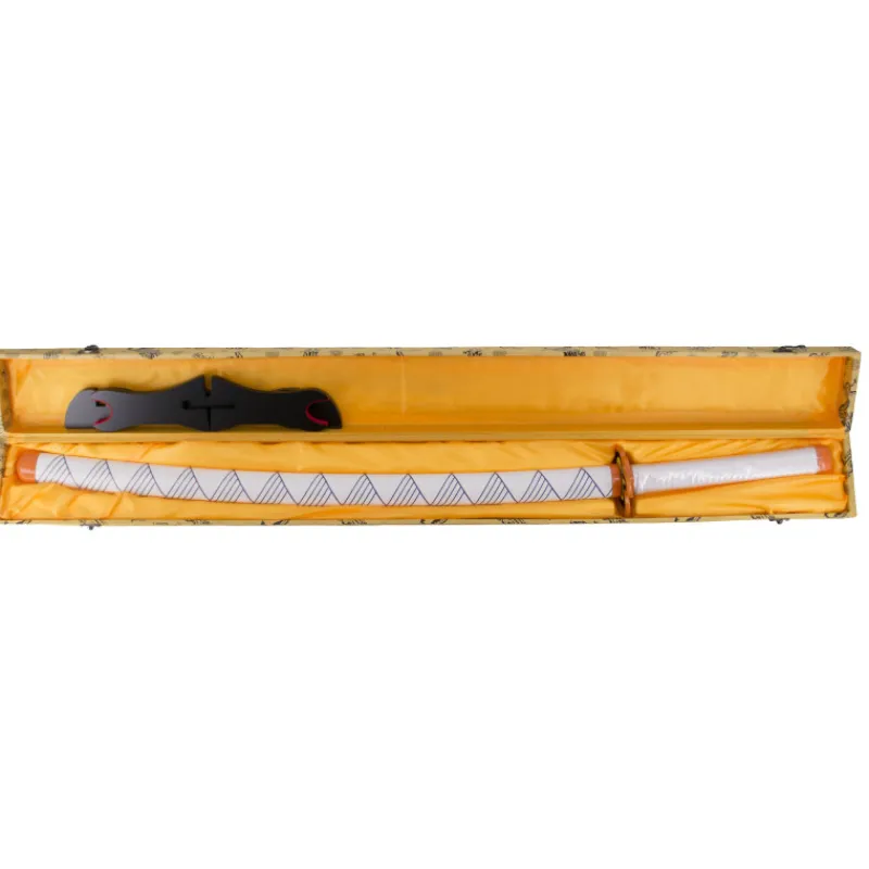 Amont Katanas Funcionales^Katana con Filo Rengoku Kyoujurou Demon Slayer 108 cm