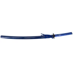 Clearance Katana con Filo Vaina Azul 104 cm Katanas Funcionales