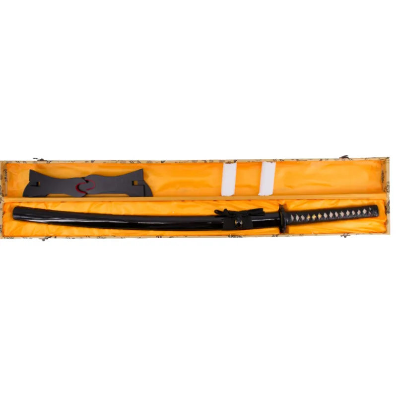 Online Katana con Filo Vaina Negra 103 cm Katanas Funcionales