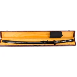 Amont Katanas Funcionales^Katana con Filo Vaina Negra 105 cm
