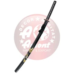 New Katana Vaina Negra Dragón 102 cm Katanas Decorativas