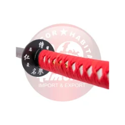 Hot Katana Vaina Roja con Grabado 102 cm Katanas Decorativas