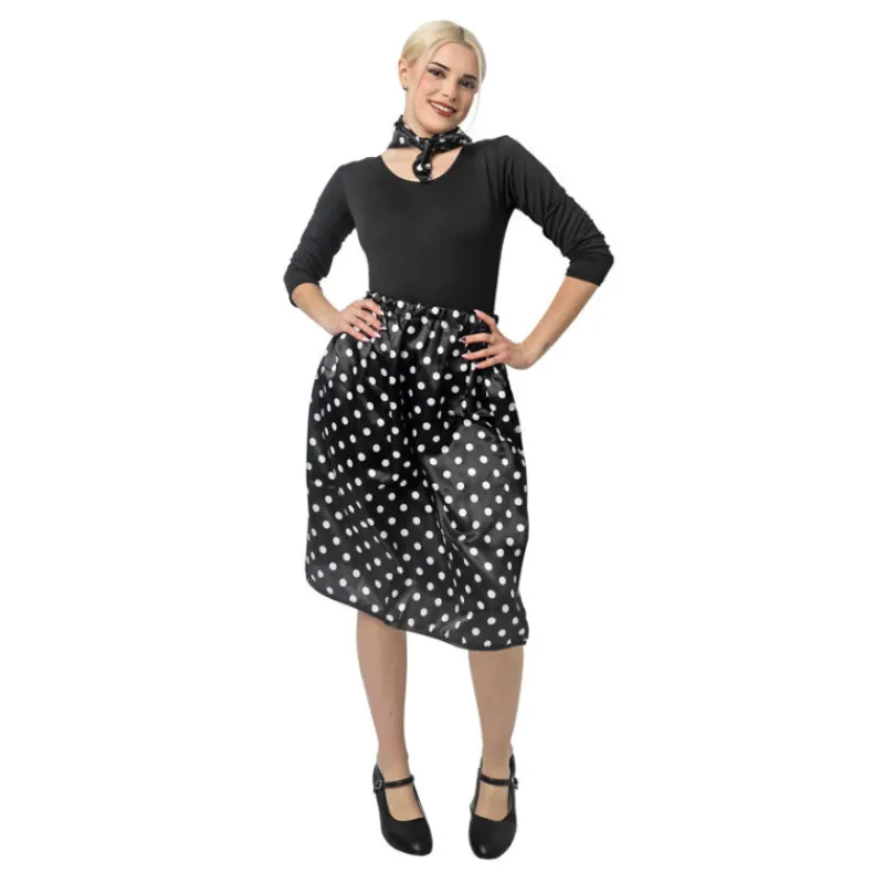 Outlet Kit de Años 50 de Rasete para Mujer: Pañuelo y Falda Mujer Disfraces Mujer|Disfraces Cine
