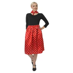 Outlet Kit de Años 50 de Rasete para Mujer: Pañuelo y Falda Mujer Disfraces Mujer|Disfraces Cine