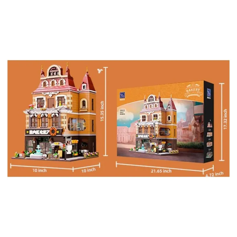 Clearance Kit de Construcción Joyside Series Bakery 19 cm - Juguetes, Figuras Y Más Regalos Para Peques
