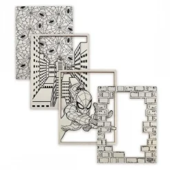 Outlet Kit de Manualidades de Madera Spiderman para Colorear Niños Marvel Y Dc Para Niños|Juguetes, Figuras Y Más Regalos Para Peques