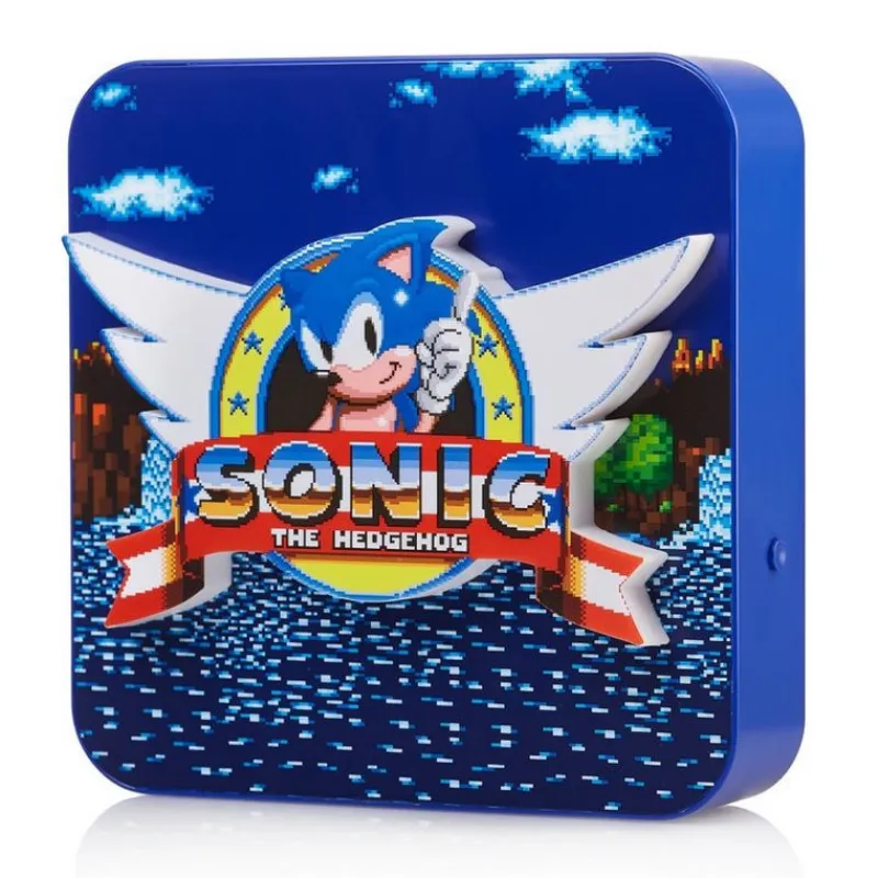 Best Lampara 3D Sonic The Hedgehog Regalos Y Coleccionismo Para Gamers - Cosas De Videojuegos Míticos