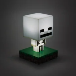 Sale Lampara Icons Minecraft Esqueleto Minecraft|Regalos Y Coleccionismo Para Gamers - Cosas De Videojuegos Míticos