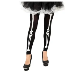 Disfrazzes Medias Y Calcetines Para Disfraces |Accesorios Halloween Y Terror ^Leggings o medias de Esqueleto