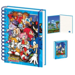 Discount Libreta A5 Green Hill Zone Gang Sonic The Hedgehog Regalos Y Coleccionismo Para Gamers - Cosas De Videojuegos Míticos