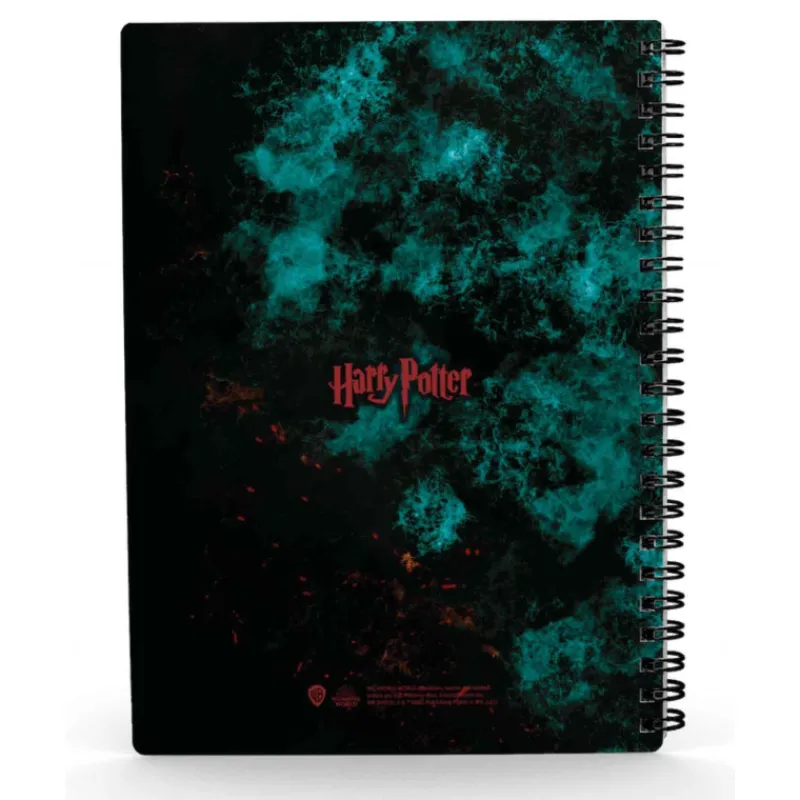 Libreta 3D Harry Potter Voldemort Slytherin