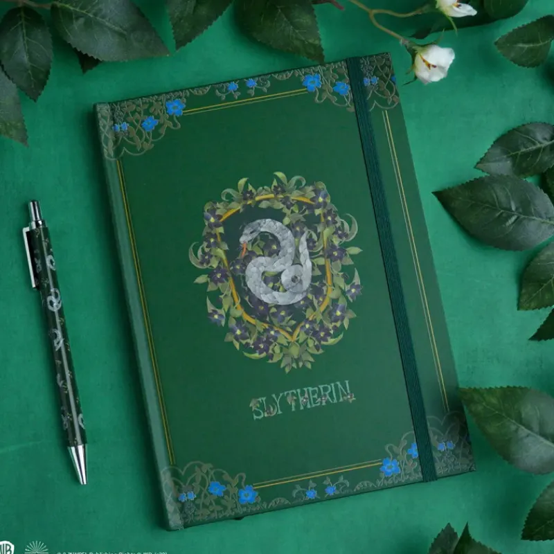 Sale Libreta deluxe y bolígrafo Slytherin Harry Potter Slytherin