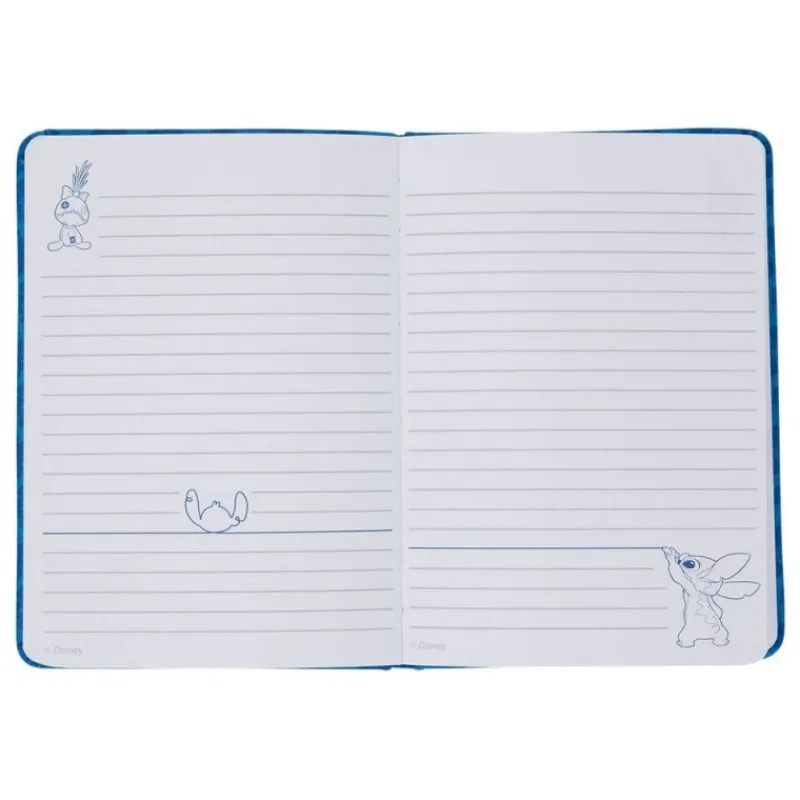 Loungefly Papelería Disney|Películas Y Personajes De Disney ·Lilo Y Stitch^Libreta Journal Lilo & Stitch Holiday de - Disney