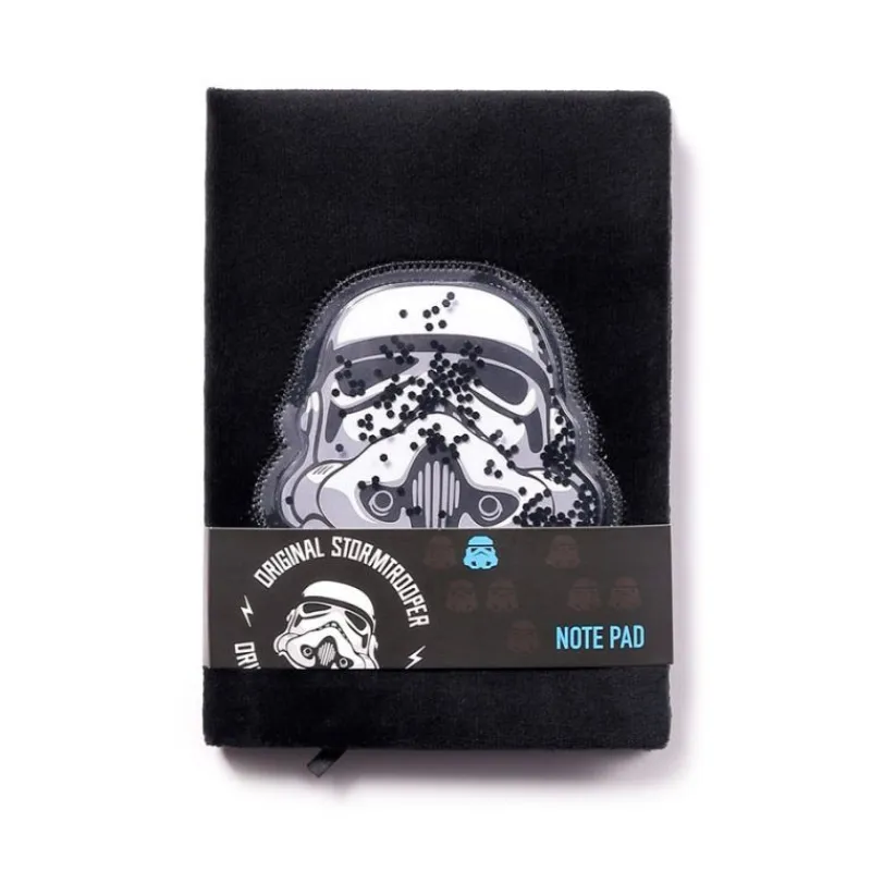 New Libreta Peluda Stormtrooper A5 Star Wars Regalos Star Wars Por Personaje |Papelería Star Wars