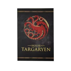 Cinereplicas Juego De Tronos Y La Casa Del Dragón ^Libreta Targaryen de Juego de Tronos - Tapa blanda 21x14,5cm