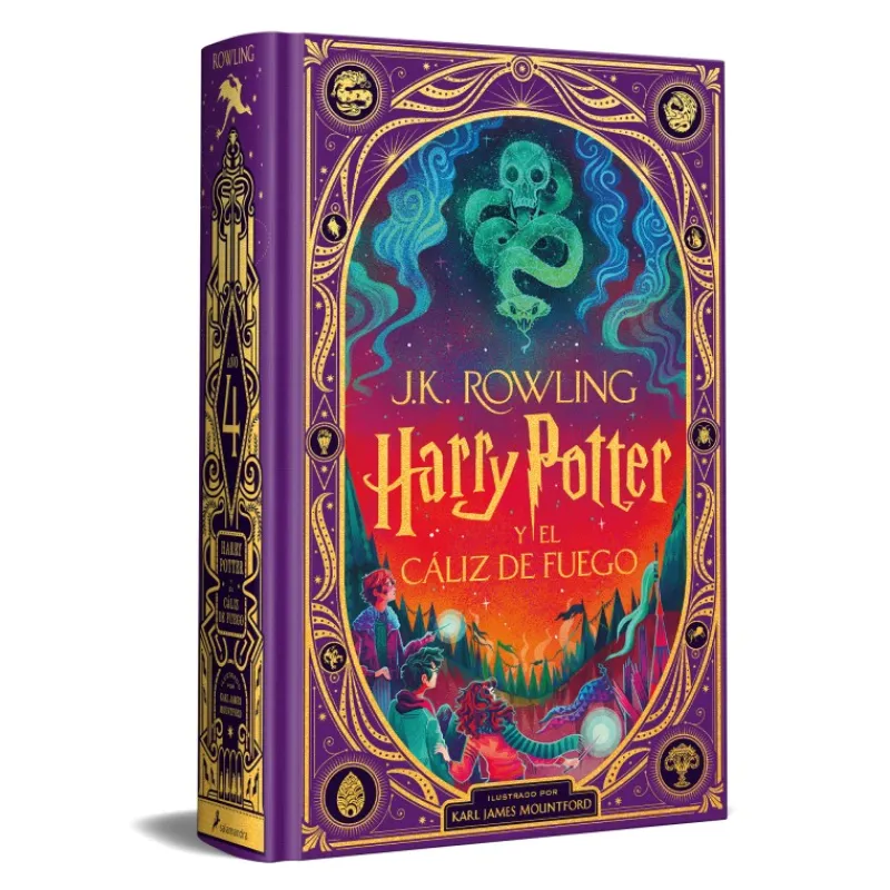 Online Libro Harry Potter y El Cáliz de Fuego antigua Edición Minalima Harry Potter Hogar