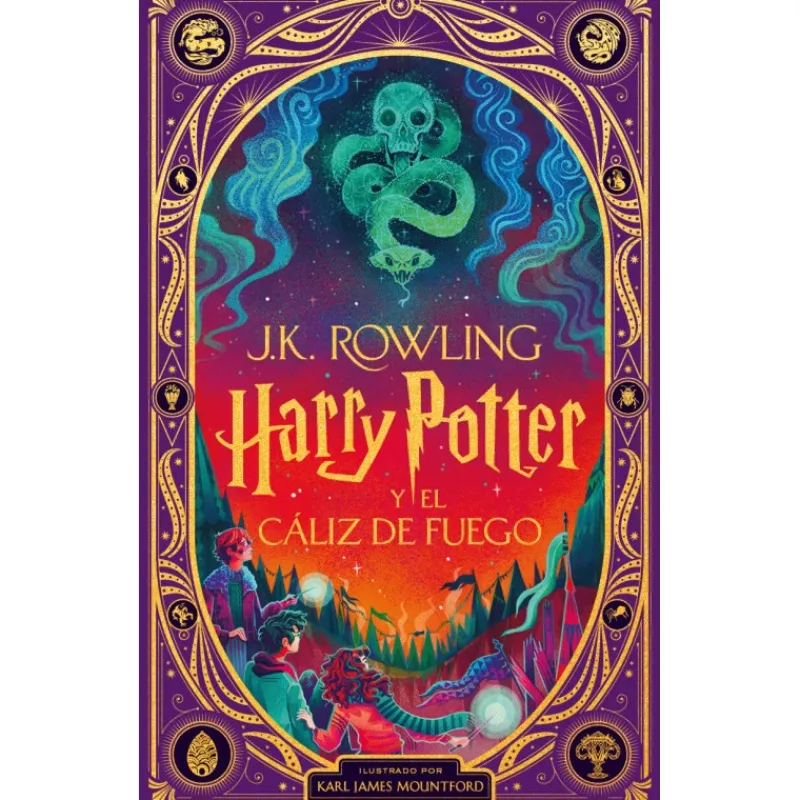 Online Libro Harry Potter y El Cáliz de Fuego antigua Edición Minalima Harry Potter Hogar