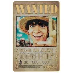 FaNaTtik Cosas De Luffy One Piece^Lingote One Piece Luffy Wanted Poster Edición Limitada