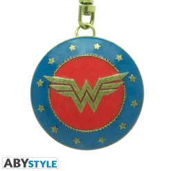 New Llavero 3D Escudo Wonder Woman - DC Comics (Pack de 4) Regalos De Superhéroes Dc|Complementos Dc