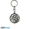 Abystyle Juego De Tronos Y La Casa Del Dragón ^Llavero 3D Targaryen Juego de Tronos - Licencia Oficial