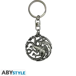 Abystyle Juego De Tronos Y La Casa Del Dragón ^Llavero 3D Targaryen Juego de Tronos - Licencia Oficial