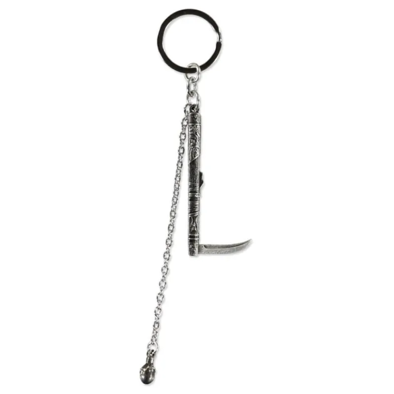DIFUZED Regalos Assassin'S Creed|Descuentos Gaming^Llavero de Metal Kusari Gama - Assassin's Creed Shadows