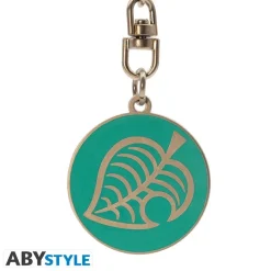 Online Llavero Metal Animal Crossing Hoja Logo 3cm ABYstyle Descuentos Gaming
