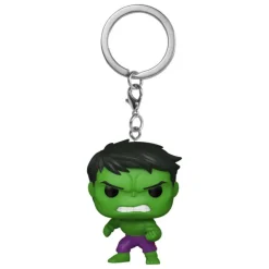 Funko Superhéroes Marvel|Funko Marvel^Llavero Mini Pop! Hulk Marvel