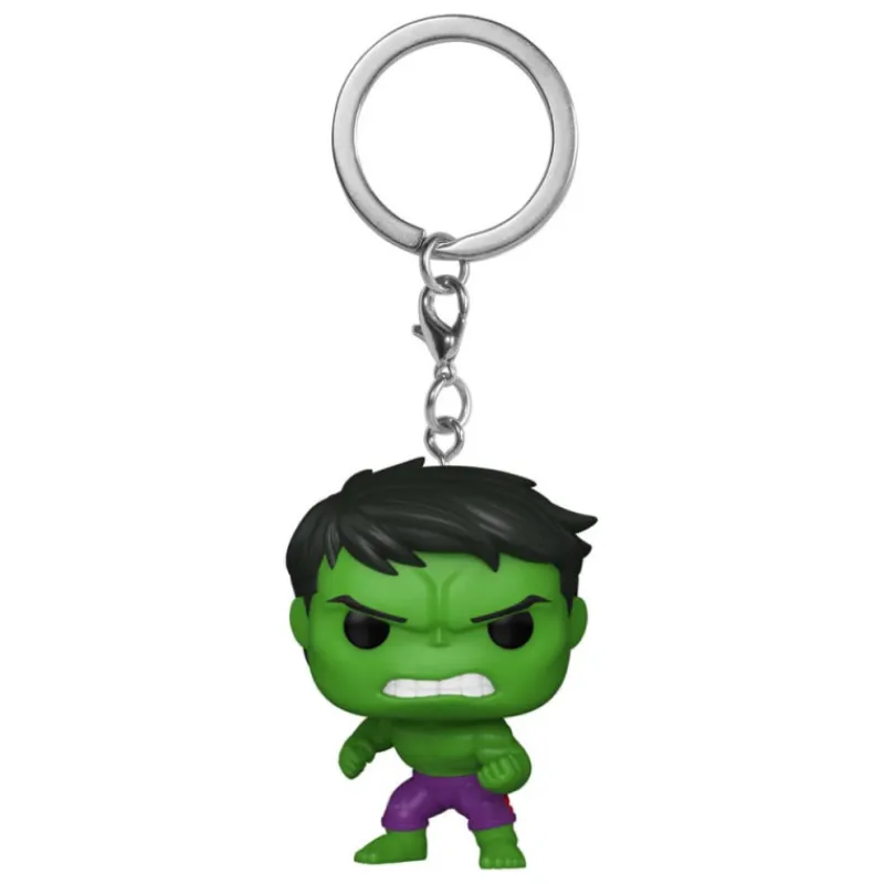 Funko Superhéroes Marvel|Funko Marvel^Llavero Mini Pop! Hulk Marvel