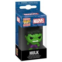 Funko Superhéroes Marvel|Funko Marvel^Llavero Mini Pop! Hulk Marvel