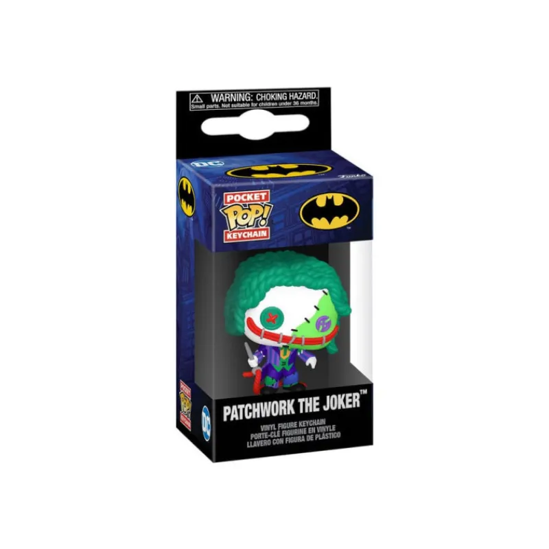 Discount Llavero Mini Pop! Joker Patchwork DC Regalos De Villanos Dc|Complementos Dc