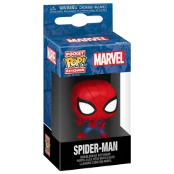 Funko Superhéroes Marvel|Funko Marvel^LLavero Mini Pop! Spider-Man Marvel