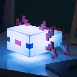 Outlet Lámpara Axolotl de Minecraft - Luz de Noche Decorativa Minecraft