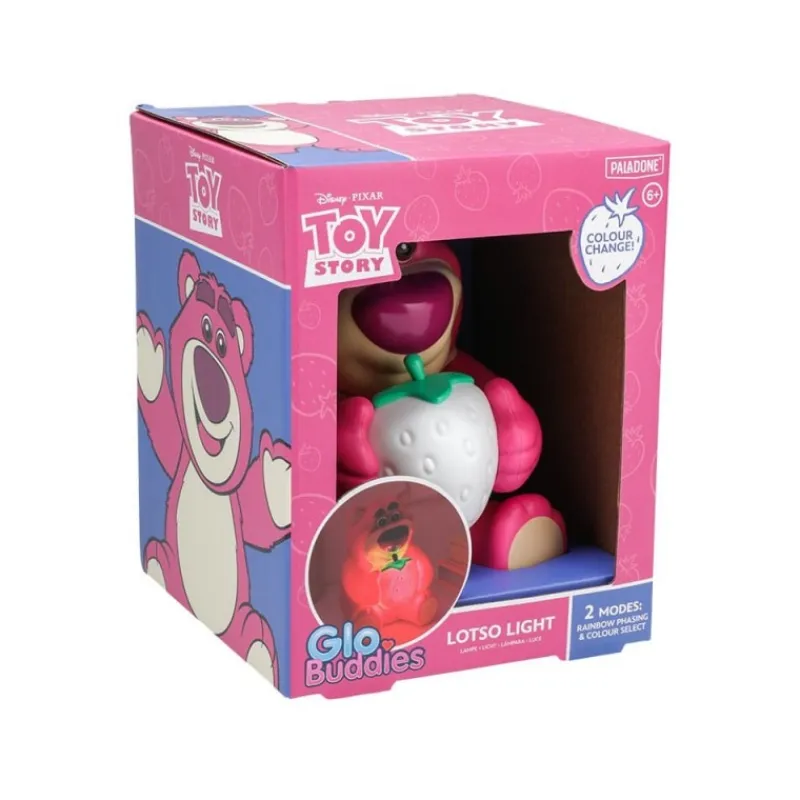 Paladone Products Huchas, Lámparas Y Tazas Kids |Películas Y Personajes De Disney ·Toy Story^Lámpara Cambia Color Lotso Toy Story de Paladone