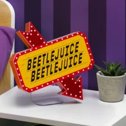 Paladone Products Beetlejuice^Lámpara Cartel Beetlejuice 22 x 25 cm