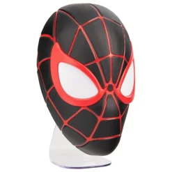 Lámpara 3D LED Miles Morales Máscara Spider-Man Superhéroes Marvel
