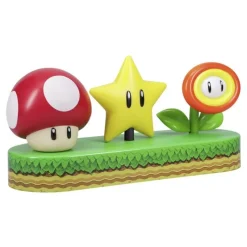 New Lámpara Icons Seta, Estrella y Flor de Fuego de Super Mario Regalos Y Coleccionismo Para Gamers - Cosas De Videojuegos Míticos|Descuentos Gaming