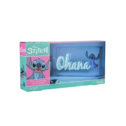 Lámpara LED estilo neón Ohana 15 x 30 cm Películas Y Personajes De Disney ·Lilo Y Stitch|Disney Hogar