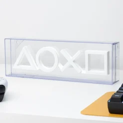 Paladone Products Regalos Y Coleccionismo Para Gamers - Cosas De Videojuegos Míticos^Lámpara LED Estilo Neón Símbolos PlayStation