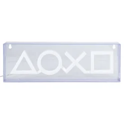 Paladone Products Regalos Y Coleccionismo Para Gamers - Cosas De Videojuegos Míticos^Lámpara LED Estilo Neón Símbolos PlayStation
