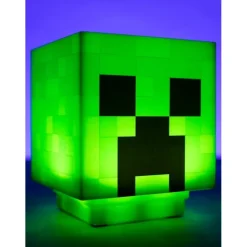 Lámpara Minecraft Creeper Minecraft|Regalos Y Coleccionismo Para Gamers - Cosas De Videojuegos Míticos